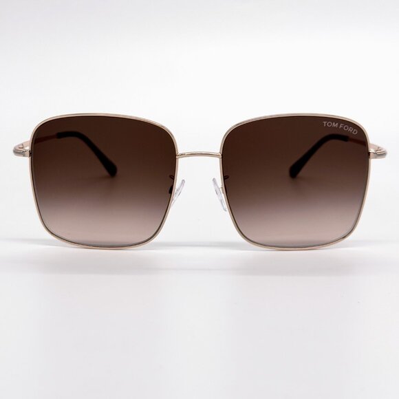 NEW TOM FORD TF894/K 28F SQUARE WOMEN SUNGLASSES FT0894/S 28F - Picture 5 of 12